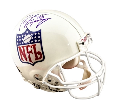 Peyton Manning Signed "NFL LOGO" Authentic Helmet